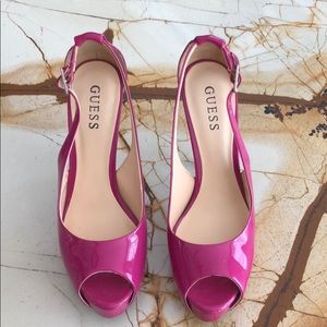 Guess Patent leather heels